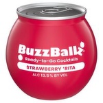 BuzzBallz Strawberry Rita Cocktails Can (200 ml)